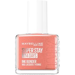 Maybelline New York Super Stay Ink Bonder Nail Lacquer, Hard Gel-Like Colour, Chip-Resistant, Up to 14 Day Wear, Shade 19: Golden Brown, 12ml