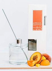 James & Co No.13 Apricot (Peach & Apricot) 300ml Home Fragrance Reed Diffuser Set