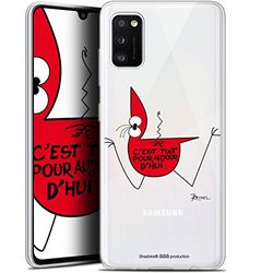 Caseink fodral för Samsung Galaxy A41 (6.1) [officiell licenssamlare Shadoks® design"It's All - mjuk - ultratunn]