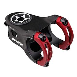 Spank Split 35 Stem Potence VTT/MTB Adulte Unisexe, Red, 50mm