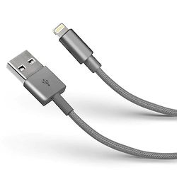 SBS tecableusbip5bds 1 m USB till Lightning-silver USB-kabel – USB-kabel (1 m, USB A, blixt, hane/hane, silver, rak)