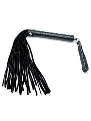 BONDAGE PLAY Rimba - Whip in pelle, 35 cm