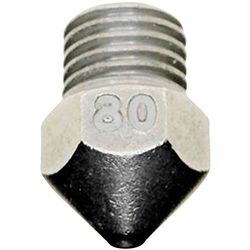 3D Solex 1677665 Nozzle Duese 0,80 mm Compatible avec imprimante 3D Ultimaker 3 3DSolex UM3 0.80 Hardcore Nozz