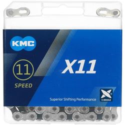KMC Chain X11 Silver/black 11 speed 114, 1 pcs/box