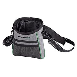 Leckerli - Borsa per cani con strisce riflettenti, grande capacità, per addestramento del cane