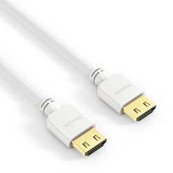 PureLink PI0501-020 High Speed HDMI-anslutningskabel (4K UltraHD (2160p), Ethernet, 18 Gbps), 2 m vit