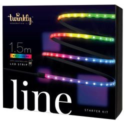 Twinkly Line, Kit de Inicio de Tiras de Luz LED Adhesivas e Imantadas Controladas por la Aplicación con LED