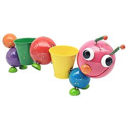 Lesser & Pavey- Caterpillar Estatuas al Aire Libre, Multicolor, Approx 9 Inches Tall by 16 Inches Long (LP49785)