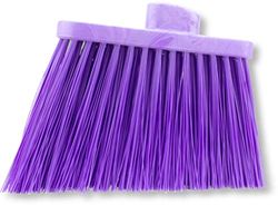 Sparta Cabezal de Escoba sin Bandera Duo-Sweep de 12 Pulgadas, Color Morado