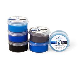 Fitness Knete Deluxe Unisex Adulto, Sfumature di Blu, 15 g