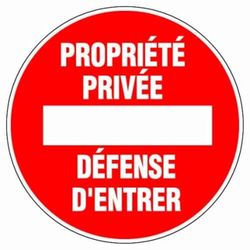 novap – Panneau de Signalisation – DesigNation. Propriete und