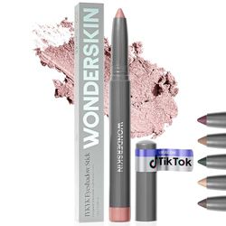 Wonderskin IYKYK Eyeshadow Stick - Stick de Fard à paupières Multi-Usage, Longue Tenue, imperméable et léger, Fard à paupières métallique (Pink Quartz)