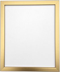 FRAMES DOOR POST 0.75 Inch Goud Foto Frame 5 x 5 Inch Kunststof Glas