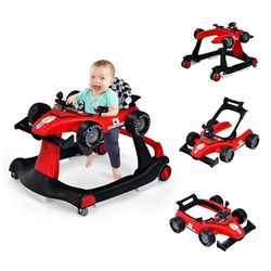 FANTASK Trotteur pliable avec hauteur et vitesse réglables, en forme de voiture