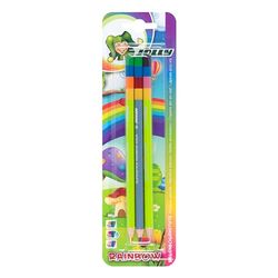 JOLLY Supersticks Rainbow 3 Colouring Pencils 3 Colour Combinations 4 Colours in One Pen Shatterproof Child Proof