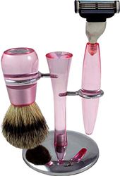 Hans Baier Exclusive - Set da barba WOMEN-EDITION, colore: rosa