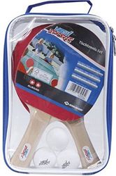 New Sports TT set, 2 rackets, 3 ballen in tas