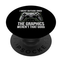 Gaming Apparel Video Game Gamer Men Boys Funny Humor Sarcasm PopSockets Adhesive PopGrip