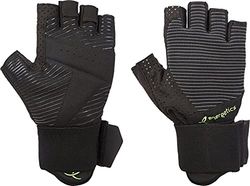 ENERGETICS heren handschoenen, zwart/geel, S