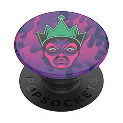 PopSockets PopGrip - Hopfällbar Stativ och Grepp för Smartphone och Surfplatta med en Swappable PopTop - Evil Queen Gloss