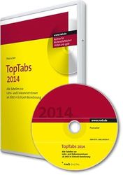 TopTabs 2014, CD-ROM Alle Tabellen zur Lohn- und Einkommensteuer in Echtzeit-Berechnung inkl. Nettolohnberechnung. Für Windows 2000 SP4/XP/Vista [import allemand]