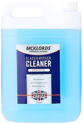 McKLords Glass and Mirror Cleaner, Blue, 5 Litre
