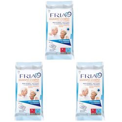 Manopole Saponate – Guanti Igiene Corpo - Azione Detergente ed Emolliente - Con Pantenolo e Allantoina - Senza Bisogno di Risciacquo - Formato: 8 Guanti Corpo - FRIA Senior (Confezione da 3)