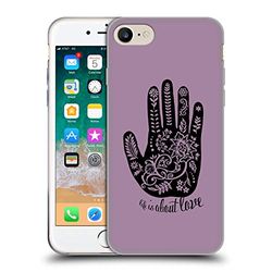 Head Case Designs Licenciado Oficialmente Rachel Caldwell Acerca de Love Ilustraciones Caso de Gel Suave Compatible con Apple iPhone 7/8 / SE 2020 & 2022
