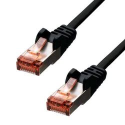 PROXTEND F/UTP CAT6 PVC AWG 26 CCA BLACK 20M