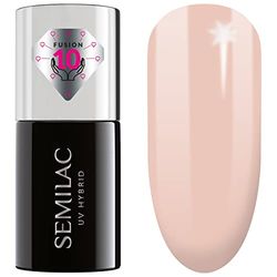 SEMILAC Extend Care Base 5 en 1 esmalte de gel UV - 5 funciones, larga duración y fácil de aplicar, perfecto para casa y el salón, uñas de gel UV/LED 7ml - 816 Pale Nude