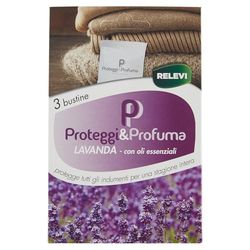 Lot de 3 protège-sachets pour protéger et Parfum, Lavande.