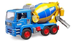 bruder 01063-50 jaar speciale editie MAN TGA betonmixer vrachtwagen - 1:16 voertuigen, mixervrachtwagen, bouwvoertuig