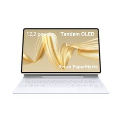 HUAWEI MatePad Pro 12.2" PaperMatte Tablettes, 2.8K Écran Tandem OLED, 144 Hz taux de rafraîchissement Auto-adaptatif, 12Go+512Go, Clavier 2-en-1 avec Rangement pour Stylet, Gold, Stylet