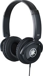 Yamaha HPH-100B Hoofdtelefoon, zwart – gesloten on-ear hoofdtelefoon voor uniek geluid en dynamisch geluid – ideaal als accessoire voor Yamaha keyboards en digitale piano's