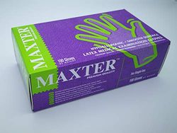 Maxter Rękawice lateksowe 100 sztuk/S