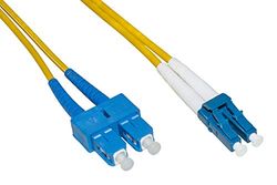 Link LKLCSC903 CAVO FIBRA OTTICA LC A SC SINGLEMODE DUPLEX 9/125 MT.3