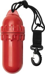 CRESSI Dry Box 130mm Red - Caja Estanca de Plástico a Rosca con Tórica, Ideal para Inmersión, Snorkeling o Uso Náutico, Rojo, 130mm, Unisex