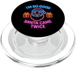 I'm so Good Santa Came Funny Adult Joke Christmas PopSockets PopGrip for MagSafe