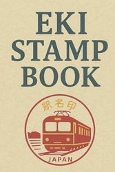Eki Stamp Book: Japanese Stamp Collection Journal (4×6″) | 100 Pages, Softcover – Travel Souvenir for Japan