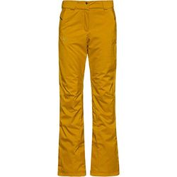 SALOMON Damskie spodnie Stormseason PANT W, żółte (Golden Palm), XL/R