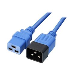 Prolunga IEC Blu, 1m