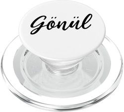 Beautiful Handwritten Font Gönül Calligraphy PopSockets PopGrip para MagSafe