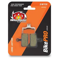 Moto Master Pastiglie Freno Bici Organic con mescola in resina per bassa rumorosità - Clark CMD-11, CMD-8, CMD-16, Mechanical