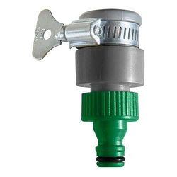 SATURNIA - Adaptador de mangueira de plástico para torneira Blister