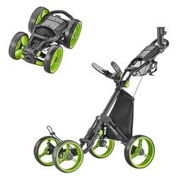 Caddytek Explorer V8-Lime, Golf Push Cart Unisex, Taglia Unica