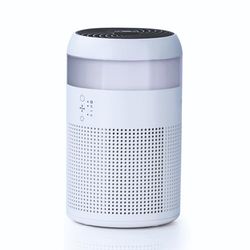 Status Geneva Air Purifier for Bedroom, Living Room, HEPA Filter, Quiet CADR 65m3h, Helps with Allergies, Dust, Pet Dander, Odour, Smoke, for Better Sleep, GENEVA1PKB2