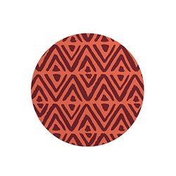 Questo Casa, Tapis de Souris Rond imprimé numérique avec Fond antidérapant pour Bureau et Maison Diamètre 22 cm