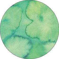 Bonateks, Ronde digitaal bedrukte muismat, antislip onderkant, voor kantoor en thuis, diameter: 22 cm