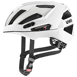 uvex gravel x - veilige performance-helm voor dames en heren - individueel passysteem - geoptimaliseerde ventilatie - white matt - 52-57 cm