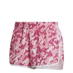 adidas Marathon 20 Camo Pantaloncini, Clear Pink, XS